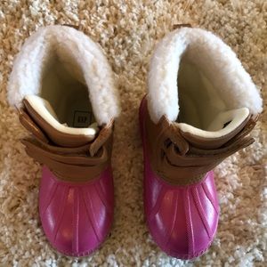 GAP girls duck/ winter boots. Cute GUC ✨